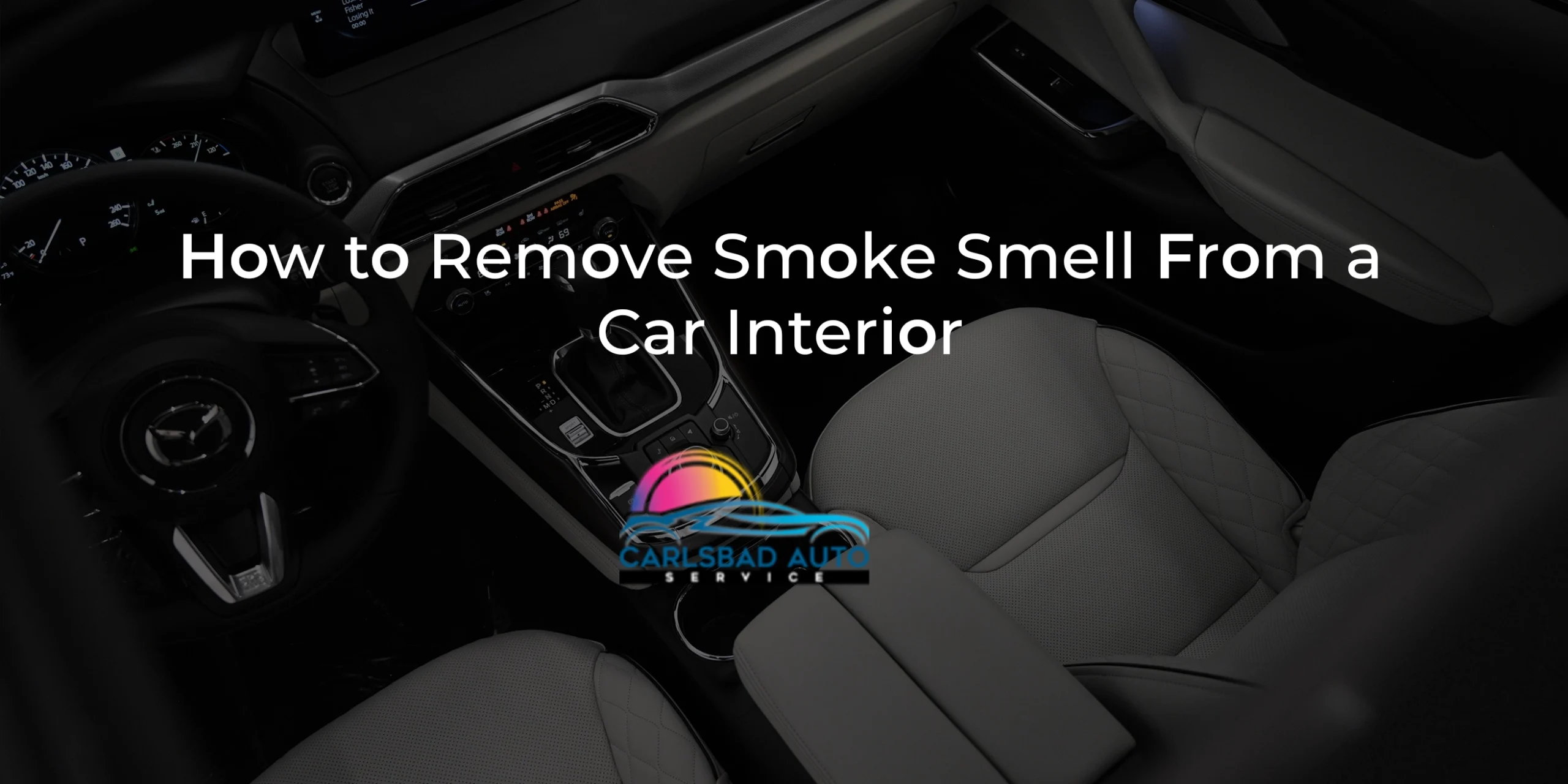 How to Remove Smoke Smell From a Car Interior