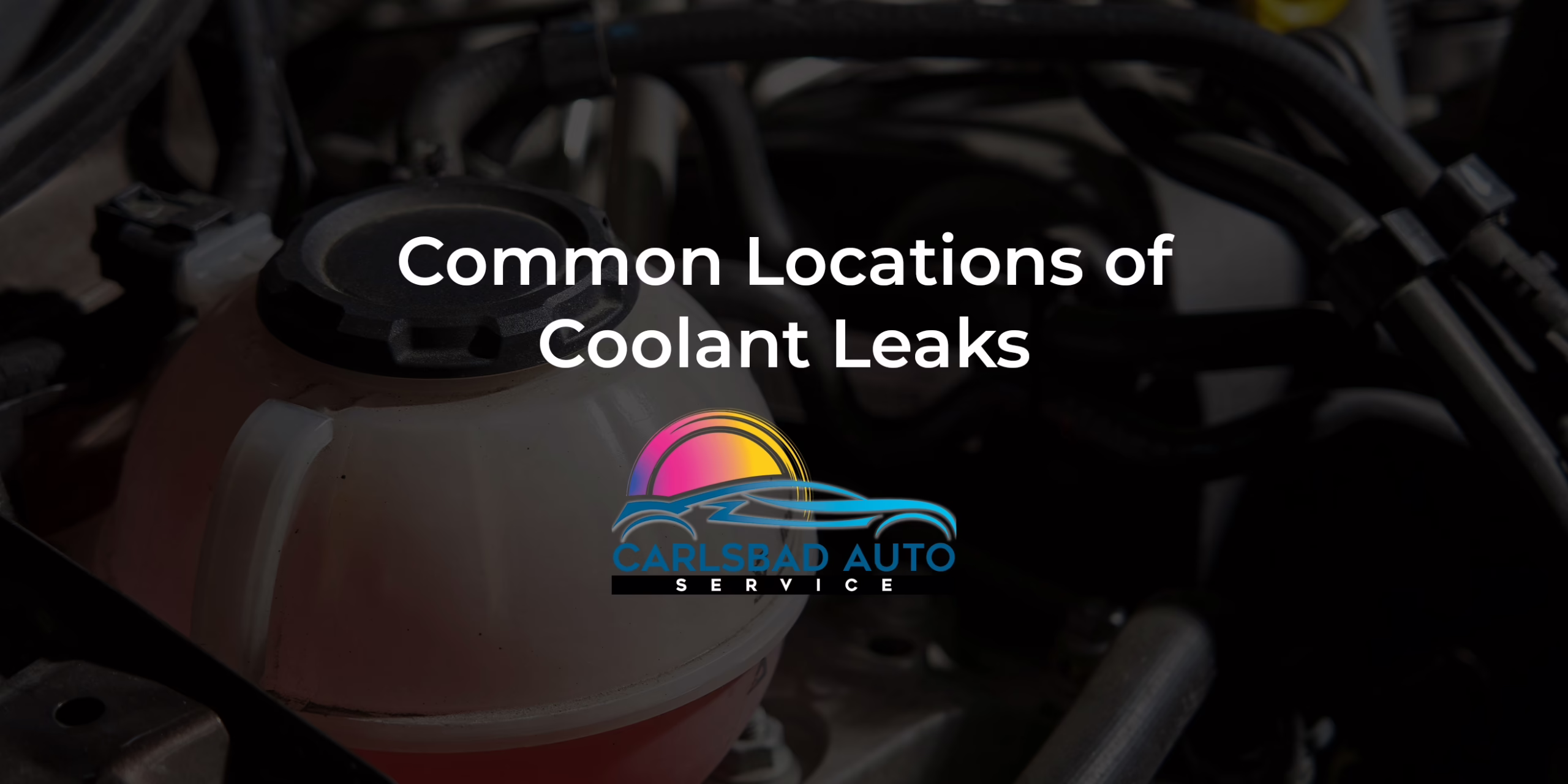 Common Locations for Coolant Leaks